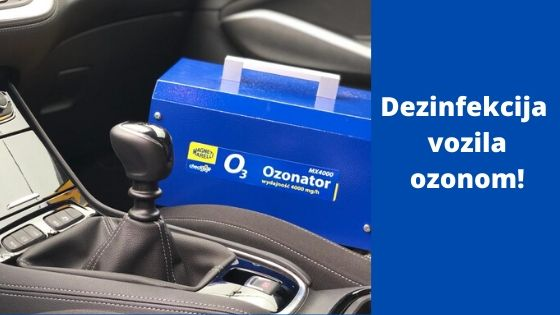 **DEZINFEKCIJA OZONOM**
																							Riješite se neugodnih mirisa u unutrašnjosti automobila te sterililizirajte sve površine lako i neškodljivo.
																							U samo 30 minuta elimiramo 99.99% bakterija, virusa kao što su MERS, SARS, COVID-19, H5N1,plijesni i gljivica.
																							